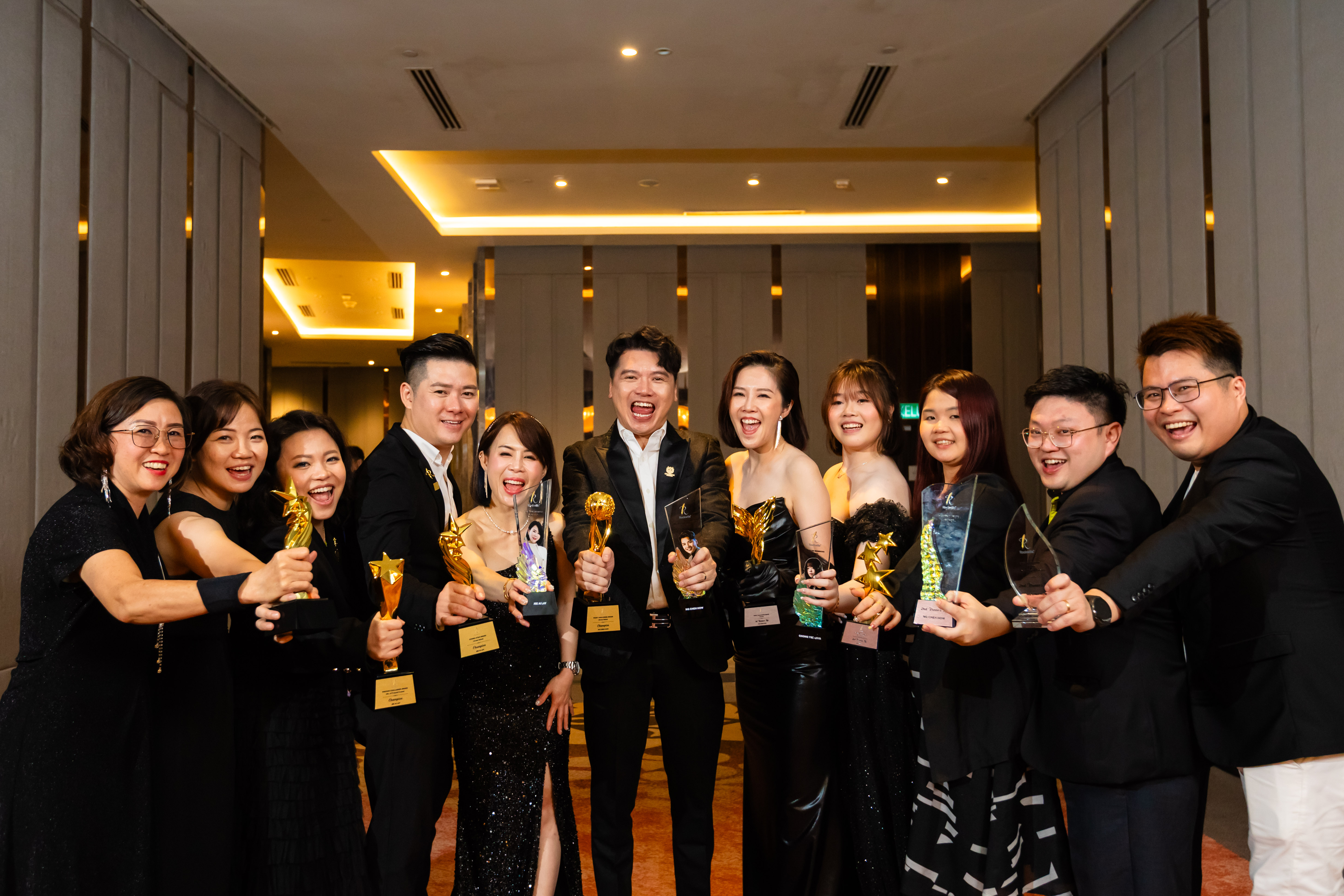 Champion Success Group team at Rockwills Awards Night 2025